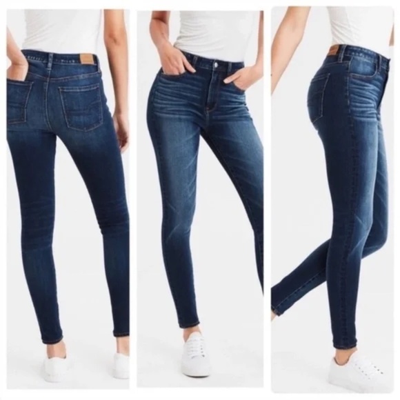 American Eagle Super Stretch High Rise Jegging Size 2 Short - Picture 1 of 6